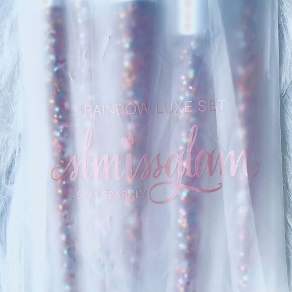 NIP Rainbow Luxe Makeup Brush Set by Slmissglam - Picture 3 of 3